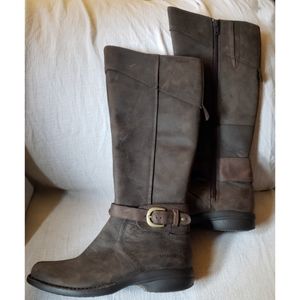 Merrell full grain leather knee high boots, 7